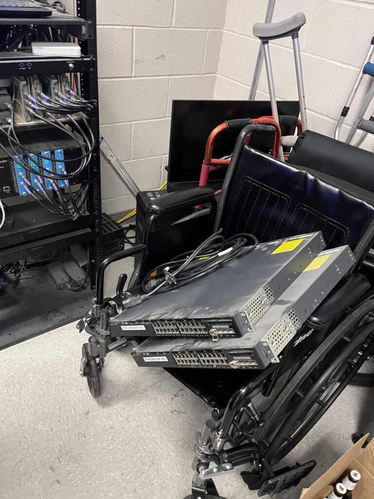 Onsite infrastructure support for technology upgrades for small practices